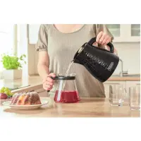 Electric Kettle 1,7lt 3D Pattern Design Sencor SWK 7501BK Black