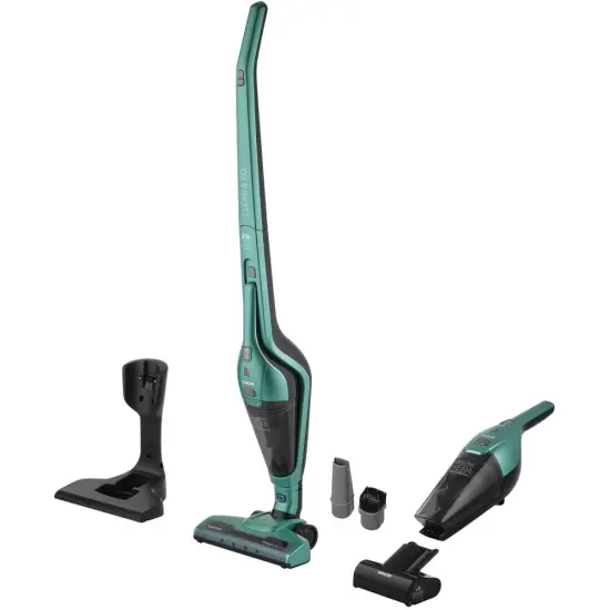 Cordless Stick Vacuum Cleaner 3 in 1 with Detachable Handheld Unit 110W Sencor SVC 0601GR Turquoise