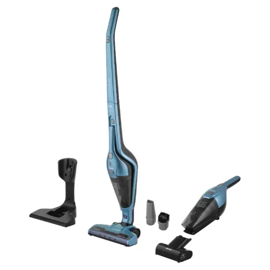 Cordless Stick Vacuum Cleaner 3 in 1 with Detachable Handheld Unit 110W Sencor SVC 0602B Blue