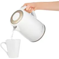 Electric Kettle 1,7lt 3D Pattern Design SWK 7200WH White
