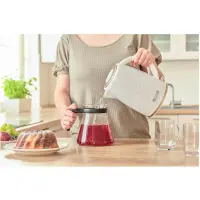 Electric Kettle 1,7lt 3D Pattern Design SWK 7200WH White
