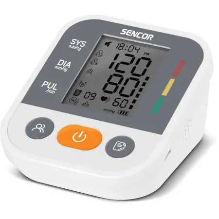 Blood Pressure Monitor Sencor SBP 1100WH with LSD Screen