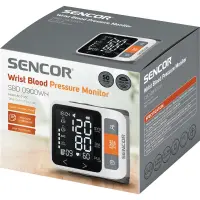 Digital Wrist Blood Pressure Monitor Sencor SBD 0900WH with Touch Screen