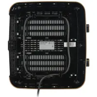 Toaster 4 places 1600W 3D Pattern Design Sencor STS 7551BK Black/Gold