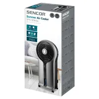 Air Cooler with 3 Functions and Remote Control 110W 5.5Lt 65dBA Sencor SFN 9014SL Black/Silver