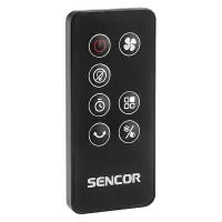 Air Cooler with 3 Functions and Remote Control 110W 5.5Lt 65dBA Sencor SFN 9014SL Black/Silver