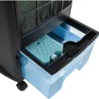 Air Cooler with 3 Functions and Remote Control 110W 5.5Lt 65dBA Sencor SFN 9014SL Black/Silver