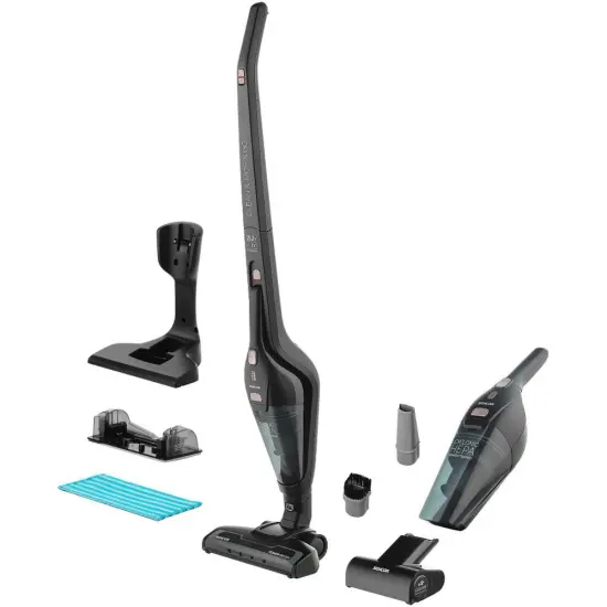 Cordless Stick Vacuum Cleaner 4-in-1 with Mop and Detachable Handheld Unit 120W Sencor SVC 0675BK-EUE2 Black