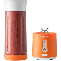 Rechargeable Blender Smoothie Maker 500ml 150W Sencor SBL 133OR Orange