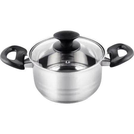 Casserole LEGER SS 16x9.5cm 1.8lt Stainless steel Lamart LTB1695 Silver