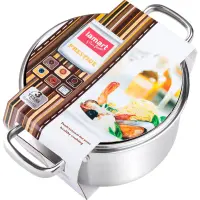 Casserole PRESTIGE SS24x13.5cm Stainless Steel Lamart LTSS2413