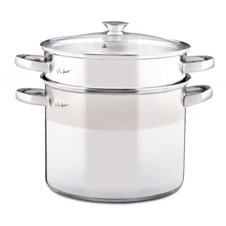 Pasta Pot with Strainer 24 cm 8lt Stainless Steel Lamart PASTA LTSS2417