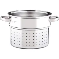 Pasta Pot with Strainer 24 cm 8lt Stainless Steel Lamart PASTA LTSS2417