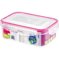 Rectangular Food Container 830ML Lamart LT6008 with Clip, Airtight and Waterproof