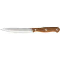 Knife Set 5pcs with Wooden Base BLOCK Lamart LT2080 Brown