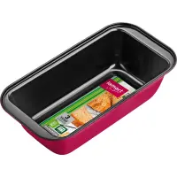 Cake Mold Rectangle 25x13cm Lamart LT3070 Red