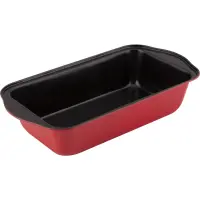 Cake Mold Rectangle with Lid 29×15×6.5cm Lamart LT3100 Black/Red