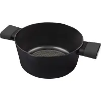 Pot POELE Non-stick Aluminum 24X11cm 2.4lt Lamart LT1225 Black