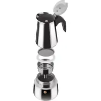 Espresso Coffee Maker Stainless Steel 200ml KAFFE Lamart LT7076