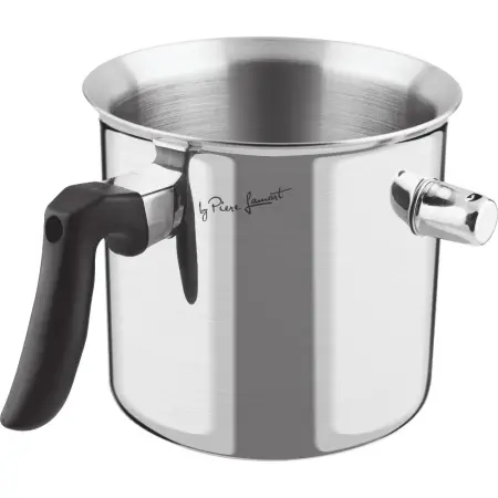 Milk Pot Bain Marie 2lt 16cm Stainless Steel Lamart MILK LT1235