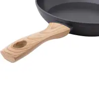 Τηγάνι NATUR Αντικολλητικό Αλουμινίου 24cm Lamart LT1243 Μαύρο