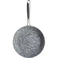 Pan GRANIT Non-stick Aluminum with Granite Coating 24cm Lamart LT1250 Black