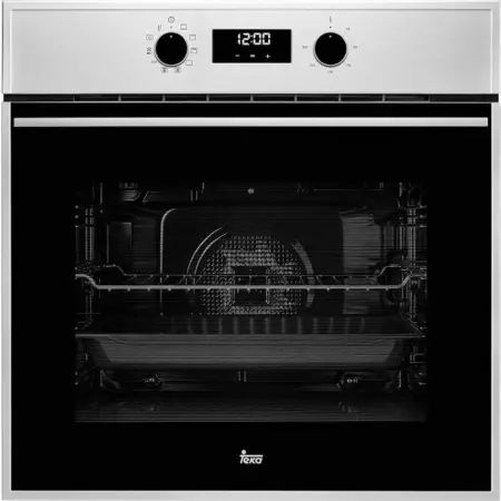 Built-in TEKA Multi-function Oven with SurroundTemp and Hydroclean 70lt 60cm HSB 645 Black