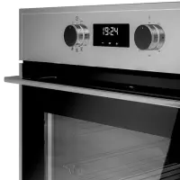 Built-in TEKA Multi-function Oven with SurroundTemp and Hydroclean 70lt 60cm HSB 645 Black