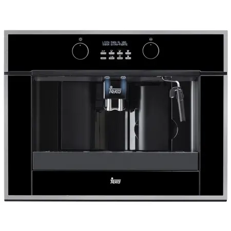Built-in TEKA Coffee Maker with 30 Automatic Programs and 15 Bar Pressure Pump CLC 855 GM Black