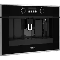 Built-in TEKA Coffee Maker with 30 Automatic Programs and 15 Bar Pressure Pump CLC 855 GM Black