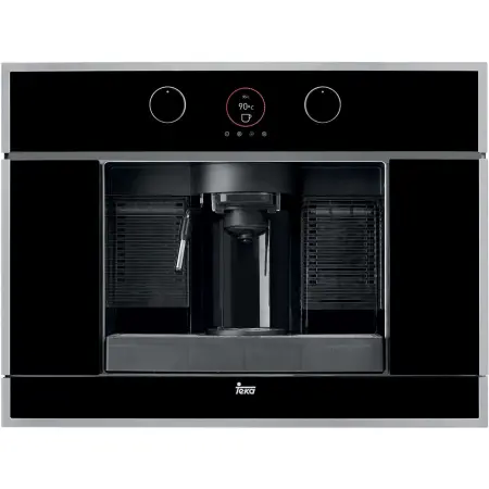 Built-in TEKA Coffee Maker with 5 Types of Coffee Receptacle 19 Bar Pressure CLC 855 GM Black