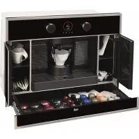 Built-in TEKA Coffee Maker with 5 Types of Coffee Receptacle 19 Bar Pressure CLC 855 GM Black