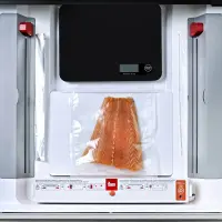Built-in TEKA Vacuum Sealing System with Scale for Compact Devices 14x60cm VS 152 GS Black