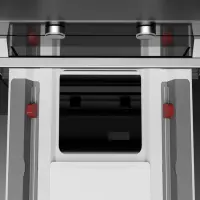 Built-in TEKA Vacuum Sealing System with Scale for Compact Devices 14x60cm VS 152 GS Black