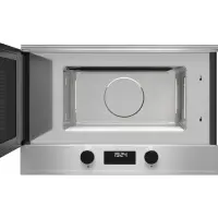 TEKA Built-in Microwave Oven with Grill and Ceramic Base 22lt 39x60cm MS 622 BIS L Silver