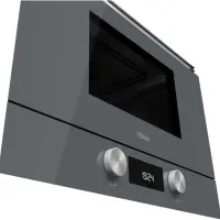 TEKA Built-in Microwave Oven Grill and Ceramic Base 22lt 39x60cm ML 8220 BIS L ST Urban Grey