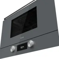 TEKA Built-in Microwave Oven Grill and Ceramic Base 22lt 39x60cm ML 8220 BIS L ST Urban Grey