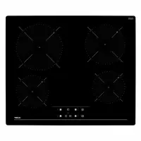 Built-in TEKA Ceramic Hob Standalone 4 Zones with Locking Function 60cm TZ 6415 Black