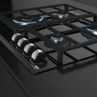 TEKA Built-in Gas Hob Autonomic 4 Zones & 9Adjustment Levels 60cm GZC 64320 XBA
 XBA Black