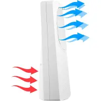 Floor Fan Without Blades 3 Speeds 24'' Sencor SFT 2403WH White