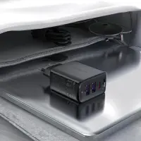 Travel Charger Acefast A57 Fast Charging με 1xUSB-C + 2xUSB-A PD35W GaN Black
