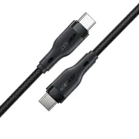 Data Cable Acefast C8-03 USB-C to USB-C 60W Braided Black 1.2m