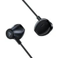 Hands Free Acefast L2 Earphones Stereo USB-C Braided Black 1.2m