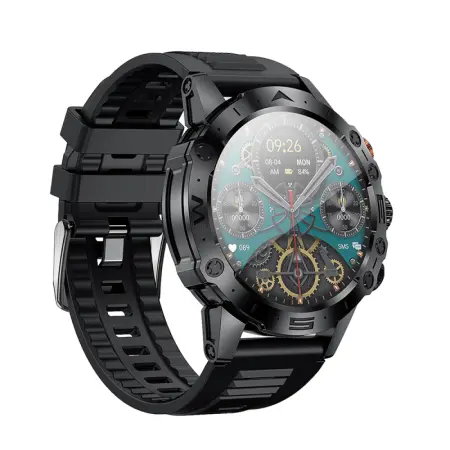 Smartwatch Hoco Y20 IP67 IPS Screen 1.39" 260mAh V5.1 with Call Function Black