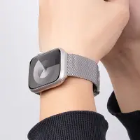 Watchband Hoco WA26 38/40/41mm Stainless Steel + Strong Magnetic για Apple Watch series 1/2/3/4/5/6/7/8/9/SE/SE2 Silver