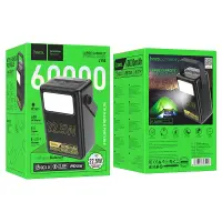 Power Bank Hoco J110 60000mAh with Flashlight PD3.0 PD20W QC3.0 QC2.0 3xUSB-A and 1xUSB-C Black