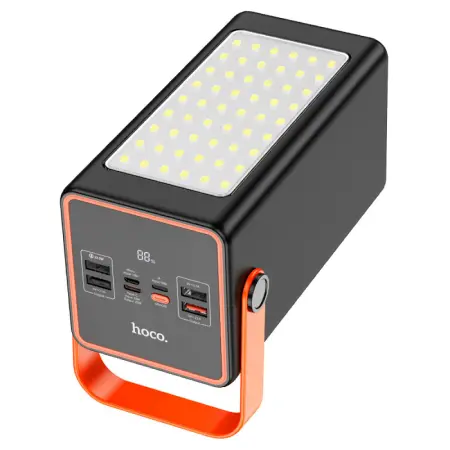 Power Bank Hoco J107 Super 90000mAh PD3.0, PD20W, QC3.0, QC2.0 with 3xUSB-A and USB-C Black