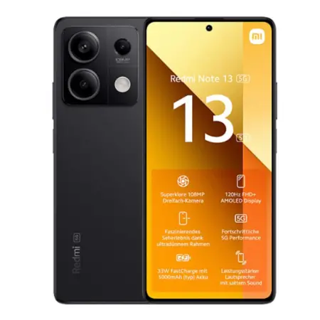 Xiaomi Redmi Note 13 5G Dual Sim 6.67" 6GB/128GB NFC IP54 Graphite Black