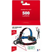 Flashlight Wonder Wt5001H 500 Lumens Beam Distance: 300m Autonomy: 4.5h Weight: 216gr IP44 Black