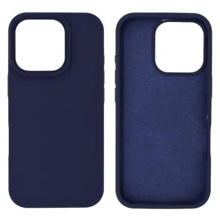 Case Ancus Silicon Liquid for Apple iPhone 16 Pro Blue